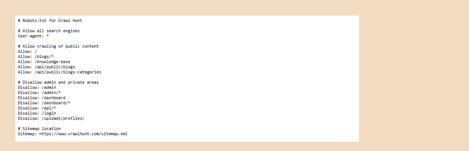 Robots.txt File